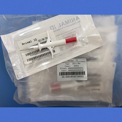 Mã ICAR không chia sẻ FDX - B Microchip Animal ID được đóng gói riêng trong túi vô trùng
