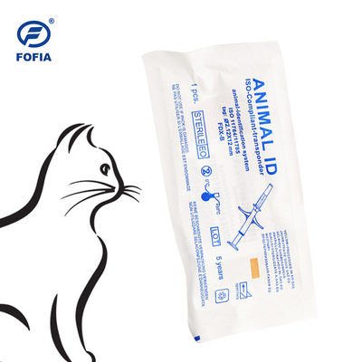 134khz Tiểu chip theo dõi nhận dạng động vật 2.12mm EM4305 LF Tag For Farm