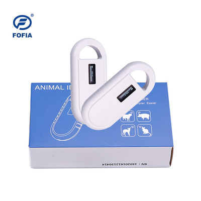 Máy quét vi mạch thú cưng USB 134,2khz Đầu đọc ID trắng Số 15 chữ số
