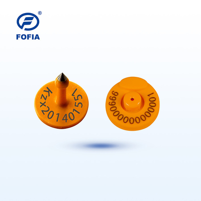 FOFIA RFID thẻ tai điện tử thẻ theo dõi động vật với nhiệt kế cho bò và cừu