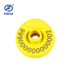 FOFIA LF RFID Thẻ tai điện tử Động vật Gia súc Đường kính ID29mm