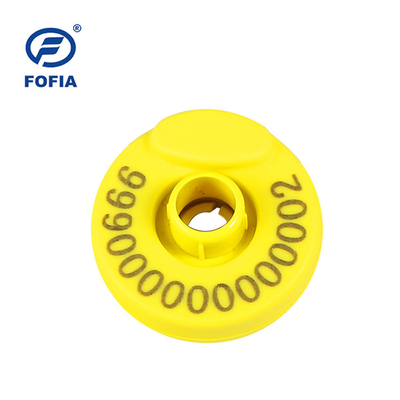 Vật liệu TPU RFID thẻ tai để nhận dạng lợn chip châu Âu với bảo mật dữ liệu duy nhất