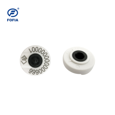 Thiết bị thú y Thẻ tai nghe RFID Gia súc Tagger với in laser cho bò dê