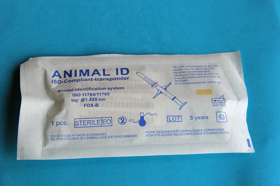 Máy vi mạch RFID thủy tinh được chứng nhận ISO - Viên vi mạch sinh học nhỏ gọn để nhận dạng vật nuôi và vật nuôi