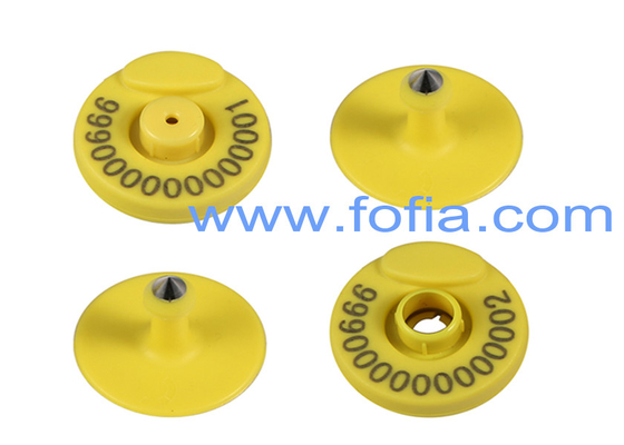 Thẻ tai Rfid động vật tùy chỉnh thông minh ISO11784 cho bò