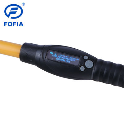 Đường Dài Chuyên Nghiệp Chăn Nuôi RFID Tag Stick Reader PT280 Với Màn Hình OLED Lưu Trữ Dữ Liệu Cho ID Chip Đọc