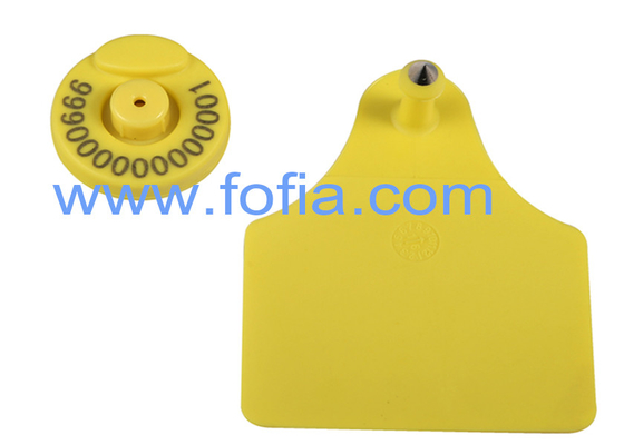 Rfid Animal Microchip Nhận dạng thẻ tai điện tử bằng nút Em4305