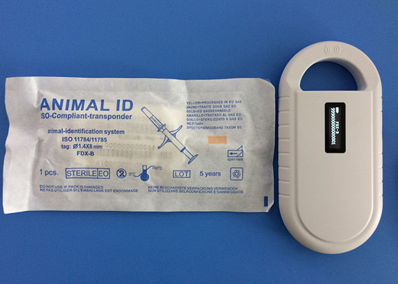 Nhận dạng tần số vô tuyến Động vật ID vi mạch 134,2Khz với bộ tiếp sóng tiêm kích thước nhỏ