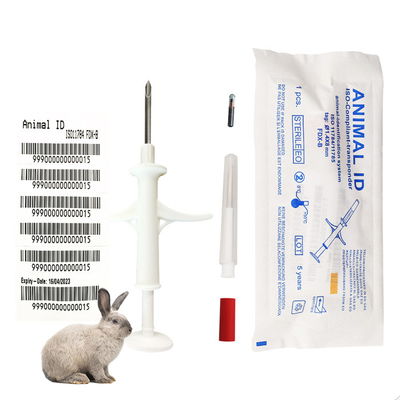 134.2KHz Pet ID Microchip Syringe Injectable Transponders trong xác định động vật