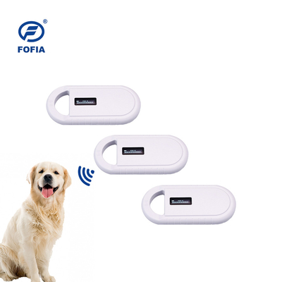 ID64 Máy quét chip RFID Máy đọc chip Lithium pin 24 * 7 OLED Cho vật nuôi Máy quét chip cho chó