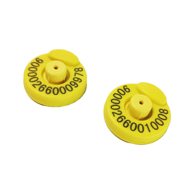 Công nghiệp dẫn đầu 134.2KHz ISO11784/5 FDX Animal Ear Tags ICAR chứng nhận