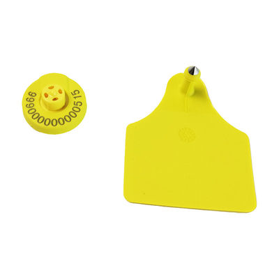 Nhãn tai RFID có thể tùy chỉnh màu sắc và tần số cho bò với trọng lượng 2g và chiều cao 22,5mm