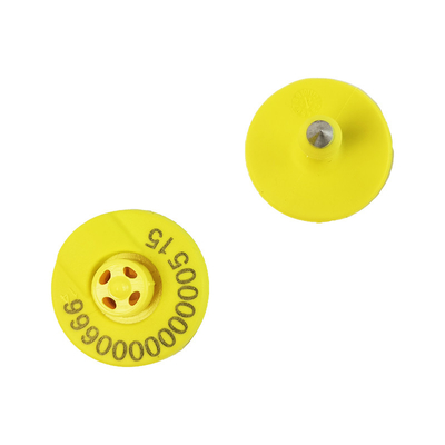 Nhãn tai RFID có thể tùy chỉnh màu sắc và tần số cho bò với trọng lượng 2g và chiều cao 22,5mm