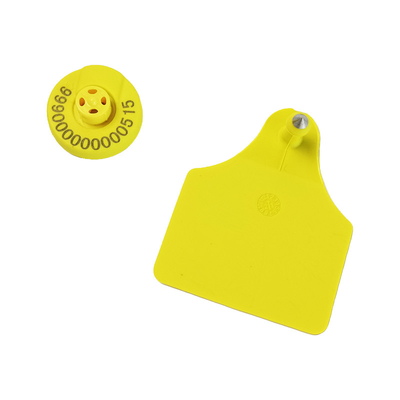 R/W Tiêu chuẩn thẻ tai điện tử ISO11784/5 HDX PEUR Animal Ear Tags 350N