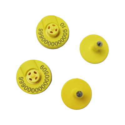 ISO11784/5 HDX Biểu tượng tai điện tử Biểu tượng tai gia súc Công cụ tối ưu cho nhận dạng gia súc hợp lý