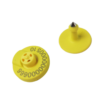 Chip châu Âu với bảo mật dữ liệu duy nhất ET907 ISO High Security Smart Ear Tag cho bò