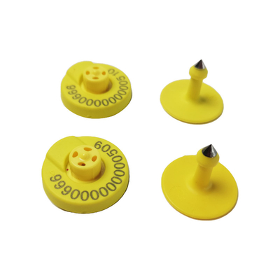 134.2 Khz Easy Yellow Electronic Ear Tags cho gia súc