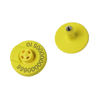 Nhãn tai RFID đáng tin cậy ISO11784/5 HDX R / W 6.7g Trọng lượng Nhãn tai gia súc tùy chỉnh