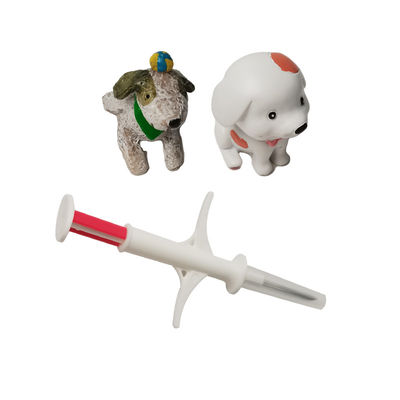 Fofia 2026 bán nóng RFID 134.2kHz Animal ID Microchip tích hợp loại thẻ tai ZS009 chống nước cho tiêm thú cưng bò