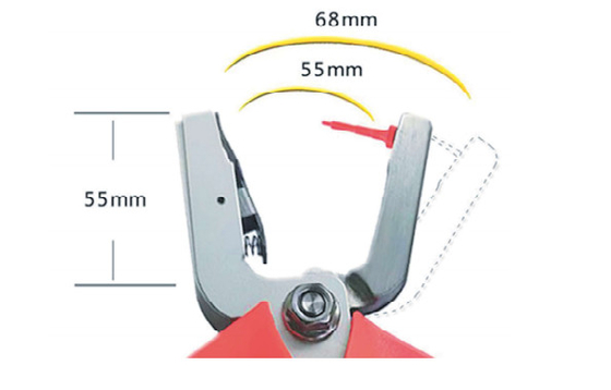 Không cần nỗ lực đánh dấu 2 pin Ứng dụng thẻ tai điện cho động vật