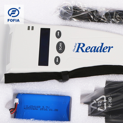 Máy quét chip nhận dạng động vật cầm tay RFID