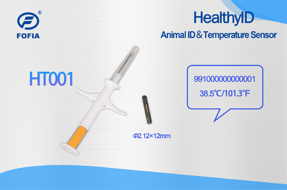 134.2Khz FDX-B Microchip 2.12*12 1.4*8mm Microchip chăn nuôi cho xác định động vật Không có đánh giá