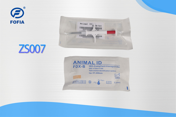 134.2Khz FDX-B Microchip 2.12*12 1.4*8mm Microchip chăn nuôi cho xác định động vật Không có đánh giá