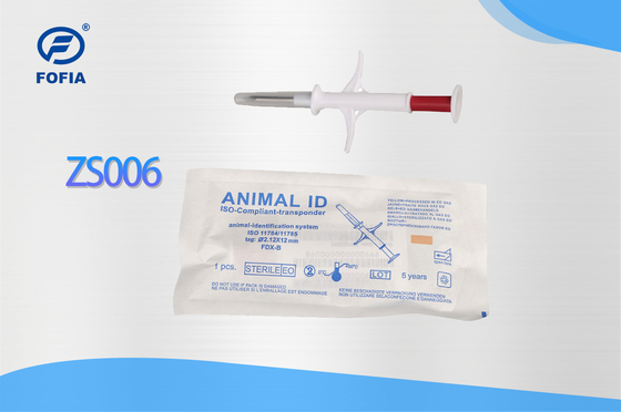 134.2Khz FDX-B Microchip 2.12*12 1.4*8mm Microchip chăn nuôi cho xác định động vật Không có đánh giá
