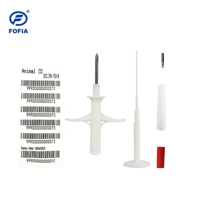 Máy cấy microchip với số 15 chữ số để xác định con vật nuôi