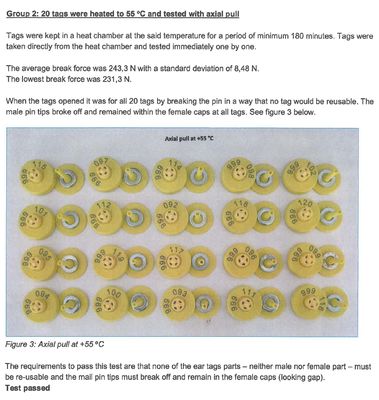 Full ICAR RFID Animal Ear Tag Lợn bò và cừu