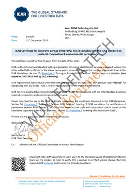 Animal Ear Tags Electronic Ear Tags Designed to Enhance Livestock Tracking and Identification Systems for Cattle Sheep and Goats