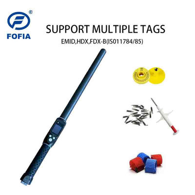 Máy đọc ID động vật hoàn hảo PT290LF UHF Stick Reader cho Chế độ nuôi thú y