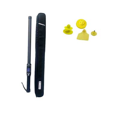 Máy đọc thẻ Stick RFID chuyên nghiệp về gia súc đường dài PT290 Với bộ lưu trữ dữ liệu màn hình OLED cho việc đọc chip nhận dạng UHF / LF