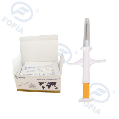 Chip nhiệt độ RFID cho động vật   ISO11784/85 Nhãn tiêm được chứng nhận