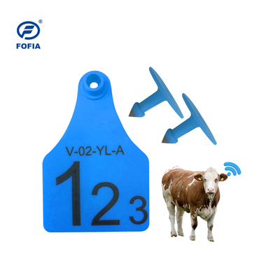 RFID Visual Tag Mini/Middle/Large Size For Animal Management Hỗ trợ in laser 134.2 Khz Màu vàng hoặc màu khác
