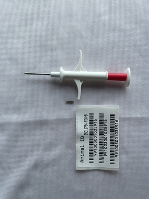 Ống tiêm dùng một lần Chip ID động vật để theo dõi sức khỏe và phúc lợi động vật với túi đóng gói giấy-nhựa tiệt trùng