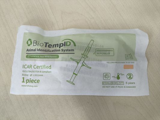 ISO Transponder Track A Dog Microchip được thiết kế để chịu được nhiệt độ cực và điều kiện môi trường trong các trường hợp ô tô