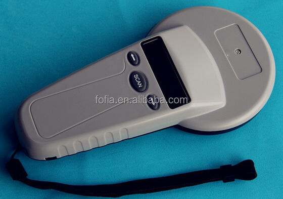 Thiết bị nhận dạng vật nuôi máy quét microchip di động hoạt động ở tần số 125khz 1342khz cho quét RFID vật nuôi