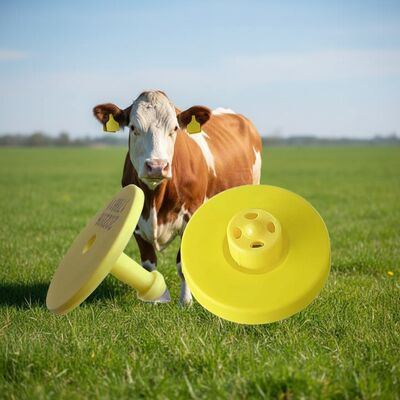 Nhãn tai RFID chống nước để theo dõi động vật Thiết kế bền phù hợp với nhận dạng và quản lý gia súc