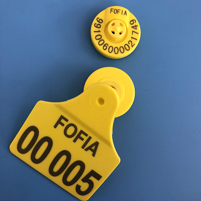 Thẻ tai điện tử chống nước Rfid Animal ISO11784 50 cái