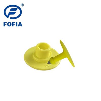 Nhãn tai động vật Nhãn tai lợn nhựa Nhãn tai lợn Nhãn nhận dạng Nhãn hiệu có thể tùy chỉnh Logo Số Nhãn tai gia súc Với chip RFID