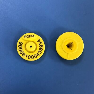 New Long Range Waterproof RFID LF Electronic Ear Tag với bảo hành 1 năm cho gia súc lợn dê theo dõi gia súc-Fofia ET907