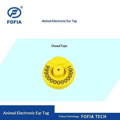 New FDX Low-Frequency Electronic Ear Tag RFID Animal Tag Full-Duplex Lợn bò miệng mở/khép