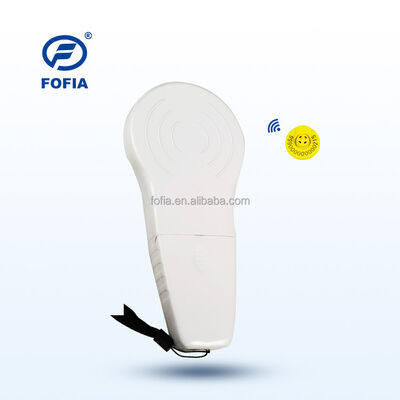 Người đọc cầm tay RFID nhựa bền FOFIA với màn hình OLED 128x32 /USB để sử dụng cho thú cưng và trang trại / trang trại xa