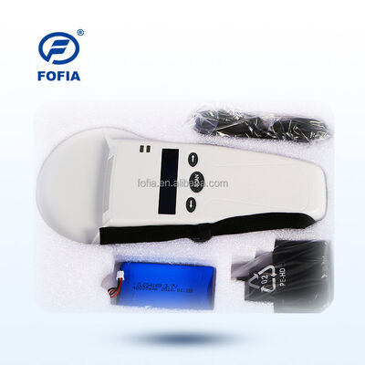 Người đọc cầm tay RFID nhựa bền FOFIA với màn hình OLED 128x32 /USB để sử dụng cho thú cưng và trang trại / trang trại xa