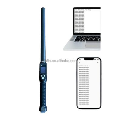 Chất chống nước bền tầm xa 134.2kHz RFID Ear Tag Reader ISO11784/5 Protocol 30-100cm Khoảng cách đọc PVC