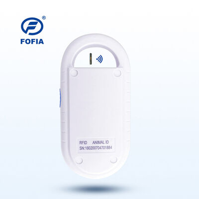 Máy đọc thẻ RFID vật nuôi nhựa cầm tay PT160 màn hình OLED 134.2kHz pin lithium USB CE chứng nhận ISO 11784/11785