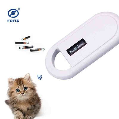 Động vật cầm tay Microchip Đầu đọc thẻ RFID PT160 134,2kHz Màn hình OLED USB Pin Lithium Chứng nhận CE Giao thức ISO 11784/11785