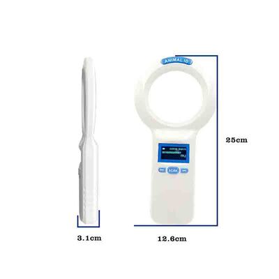 Không thấm nước FOFIA PT200 RFID Handheld Reader 128x64 OLED Screen Đọc từ xa 10-20m Tiêu chuẩn ISO11784/5