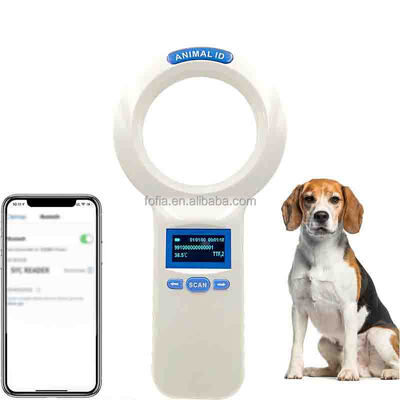 Không thấm nước FOFIA PT200 RFID Handheld Reader 128x64 OLED Screen Đọc từ xa 10-20m Tiêu chuẩn ISO11784/5